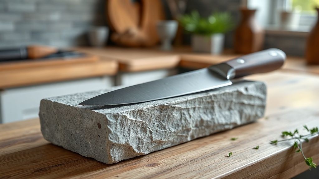 Sharpening your kitchen knives: sharpener or stone?