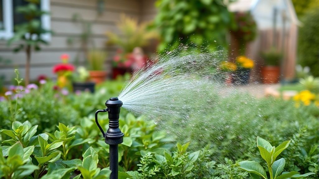 Connected Automatic Watering: Save Water in the Garden