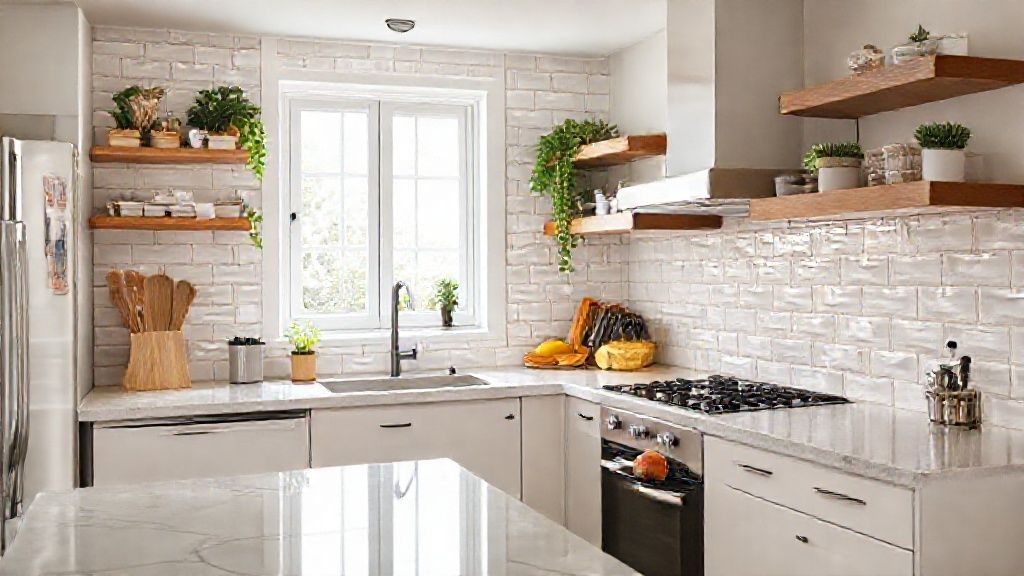 Whiten Kitchen Tile Joints (Backsplash)