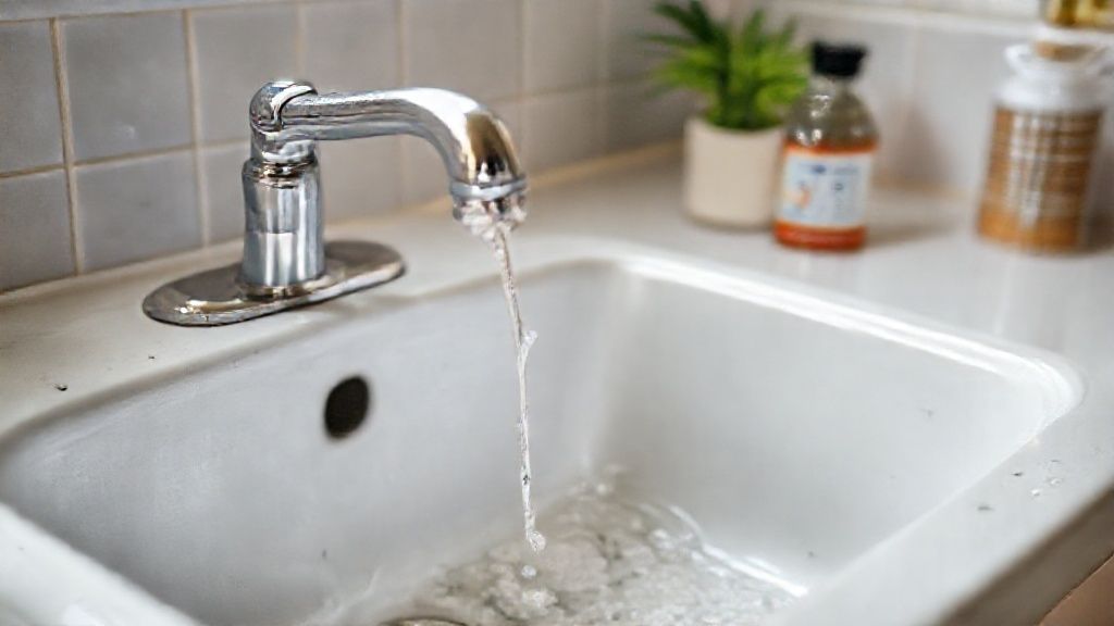 Unclog a sink or shower naturally