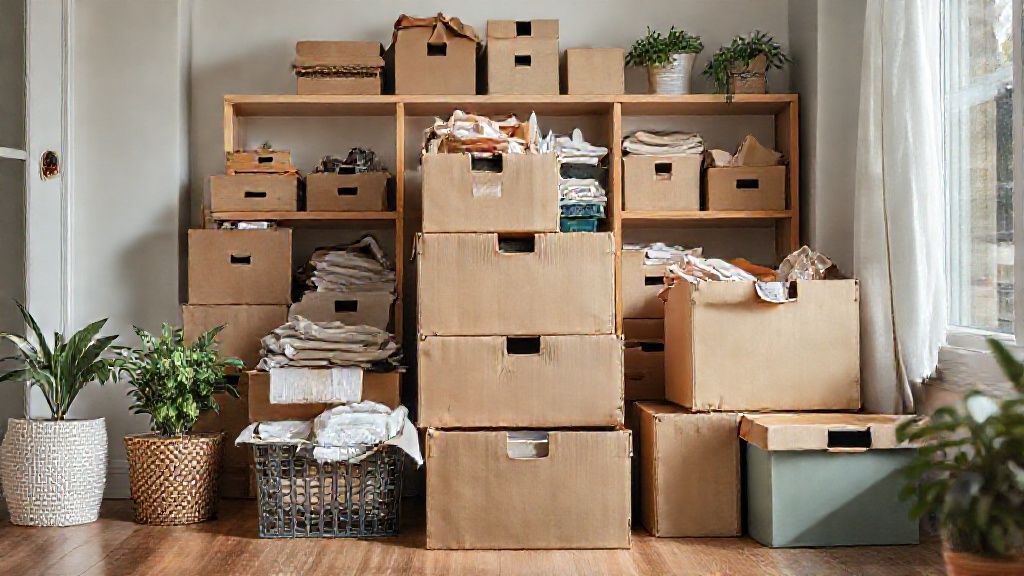 Decluttering your home: the effective 4-box method