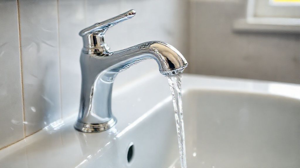 Shine and Descale Chrome Faucets