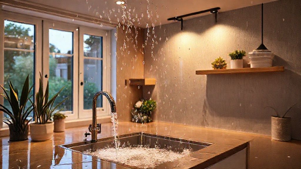 Install a rainwater collector for the garden