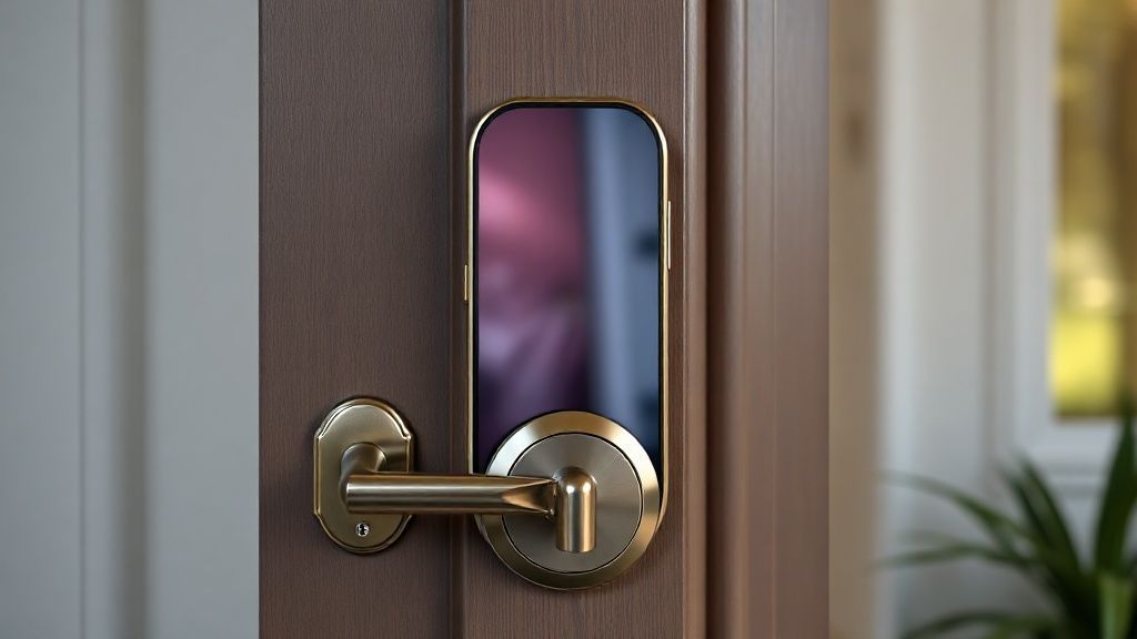 Installing a connected lock: advantages and installation