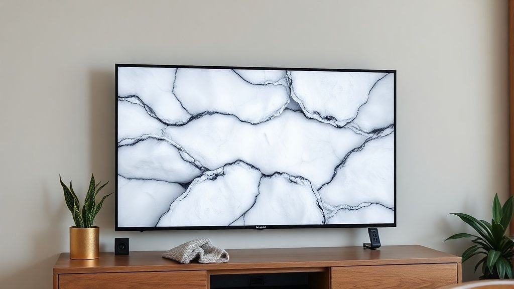 Clean a TV, computer or tablet screen without damaging it