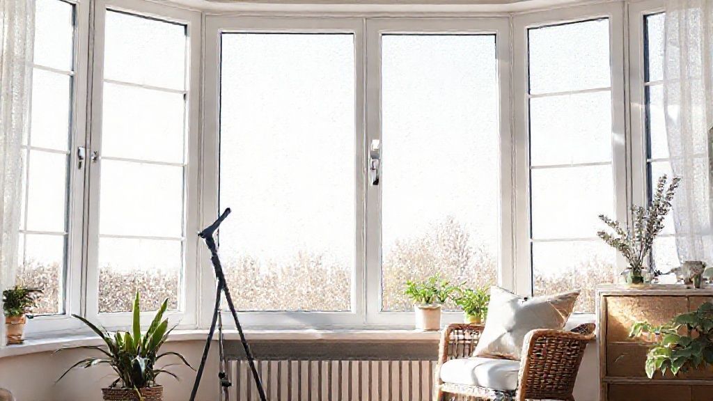 Cleaning a workshop glass partition without leaving streaks