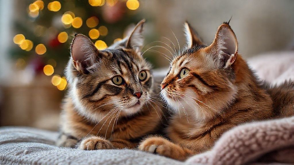 Protecting your Christmas tree from cat attacks