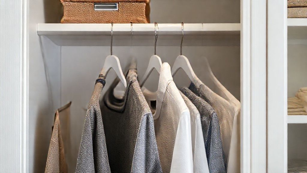 Organizing your closet efficiently: save space