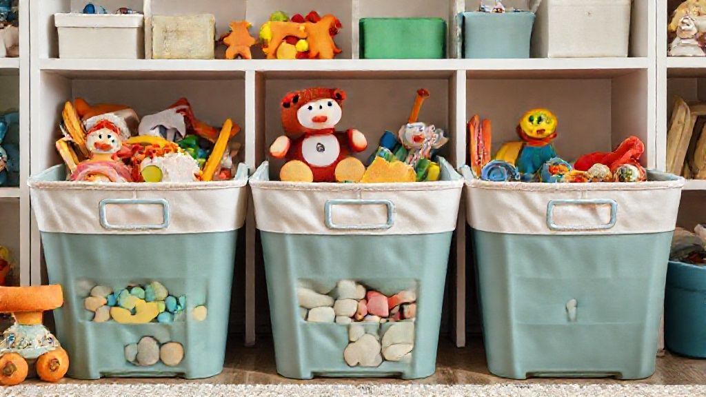 Organizing children's toys: solutions and rotation