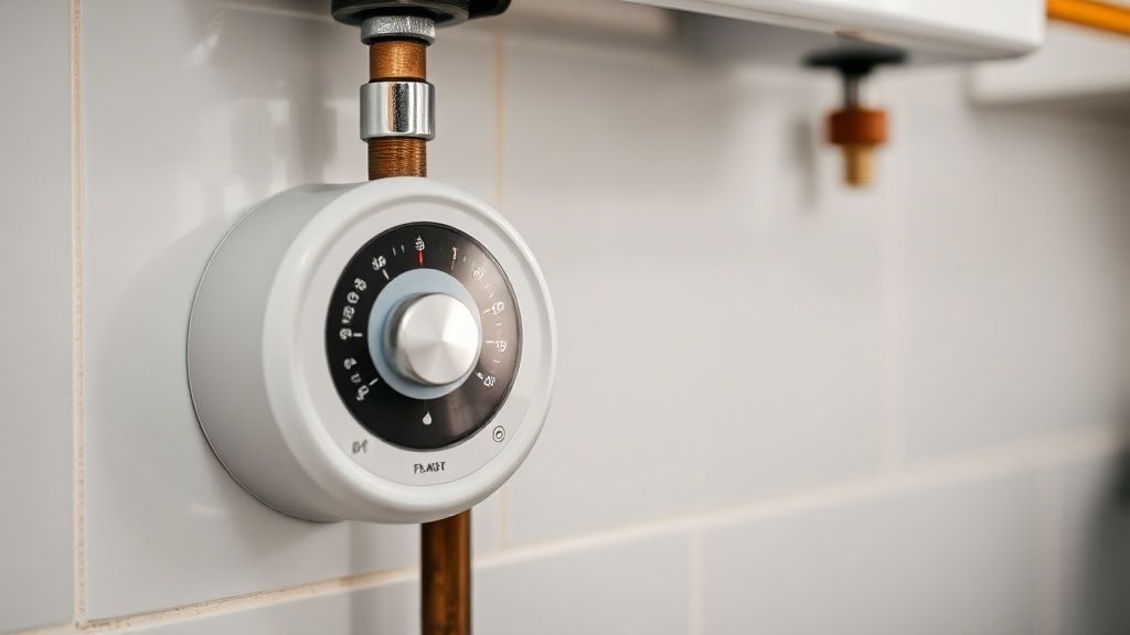 Adjusting the water heater temperature: savings and safety